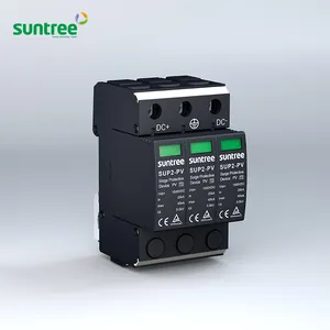 Arrester Suntree Modul Spd Pelindung Petir Lonjakan Daya Dc Kualitas Tinggi