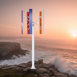 Turbine éolienne à axe vertical Luvorb à démarrage à faible vitesse du vent, production d'énergie 300W 400W 500W 600W pour usage domestique IP54 C5 - Product Image 5