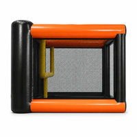 Juego de Portería de Fútbol Inflable de PVC para Exteriores