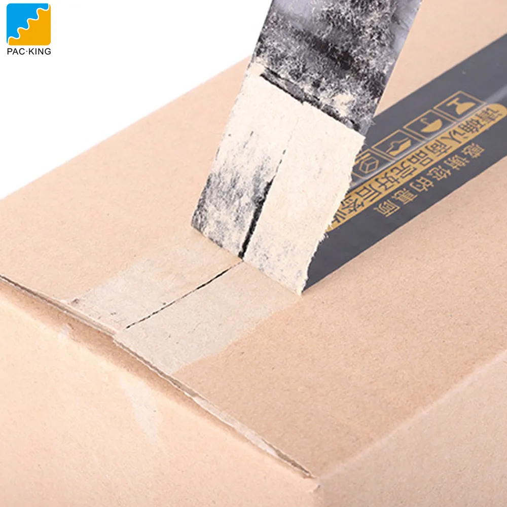 Custom shipping Personalized logo design box Waterproof Packaging tape Bopp film fragile Tape Jumbo Roll