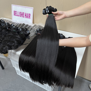15A直束巴西人发束100% 未加工的原始头发直编织束处理人的头发 - Product Image 2