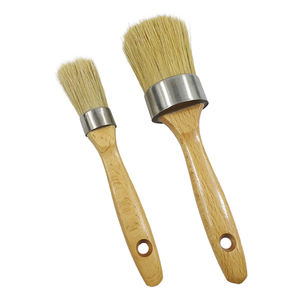 Tianmaster D12003 — brosse professionnelle en cire ovale, poils de sanglier naturels, promo - Product Image 2