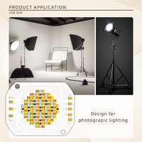 Lumières de scène COB CRI95 350W 2700K 6500K RGBCW RGBWW Dimmable CCT COB LED Lumières de scène photographiques