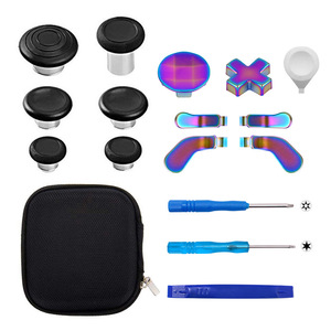 Nslikey เคสทัมป์สติ๊กโลหะ17 in 1สำหรับ <span class=keywords><strong>Xbox</strong></span> One Elite Series 2คอนโทรลเลอร์ชุดปุ่มแม่เหล็กชุด<span class=keywords><strong>จ</strong></span><span class=keywords><strong>อย</strong></span>สติ๊ก - Product Image 4