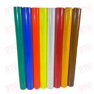 1.22m * 45.7m 5 yıl kalça akrilik beyaz yansıtıcı vinil rulo UV baskı Adhes Sticker Retro yansıtıcı levha yol işaretleri için doldurun - Product Image 6