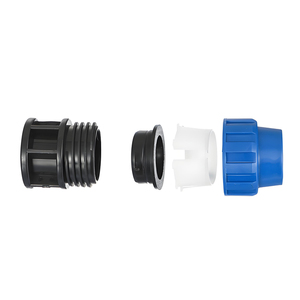 Conexiones Rápidas para Tuberías de PE de 1/2, 3/4 y 1 Pulgada, Válvulas en T, Codos, Sistema de Drenaje e Irrigación con Sistema de Bloqueo por Empuje para Tuberías de Agua - Product Image 2