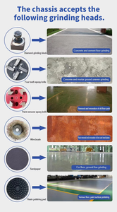 Honda מנוע מופעל אוטומטית יהלום מכונת שחיקה עבור משטח בטון שיקום משטח בטון כלול - Product Image 5