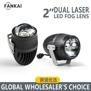 Lente Bi-Xenón LED Dual Directa Fankai de 2.0 Pulgadas, Luz Amarilla Integrada, Lente de Niebla de Luz Alta/Baja, Aluminio de Aviación para Automóvil Universal - Product Image 4