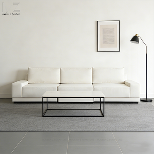 Witte luxe hoekbank moderne design, 3-zits moderne hoekbank, L-vormige banken voor de woonkamer - Product Image 3