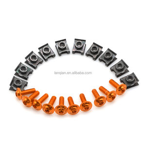 Accessoires de Moto pour <span class=keywords><strong>Yamaha</strong></span> <span class=keywords><strong>FZ8</strong></span> FZ 8 2010-2018 2017 <span class=keywords><strong>2016</strong></span> Boulon de Pare-Brise FZ-8 Vis de Montage de Pare-Brise Écrou de Rondelle - Product Image 5