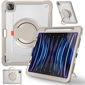 เคสแท็บเล็ตสำหรับ <span class=keywords><strong>iPad</strong></span> <span class=keywords><strong>Air</strong></span> 4/5th 10.9นิ้วทนทานกันกระแทกสำหรับ <span class=keywords><strong>iPad</strong></span> ฝา Pro11พร้อมสายคล้องไหล่ - Product Image 3