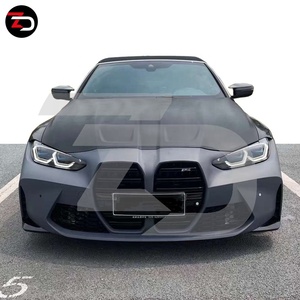 Plastica M4 Body Kit per <span class=keywords><strong>BMW</strong></span> <span class=keywords><strong>serie</strong></span> <span class=keywords><strong>4</strong></span> G22 Coupe G23 <span class=keywords><strong>Cabrio</strong></span> 425i 430i 2020 Up paraurti griglia principale cappa parafanghi minigonne laterali scarico - Product Image 1