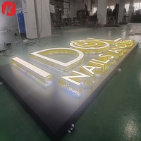 Signalisation LED personnalisée, lettres LED 3D, lettres en acrylique pour la publicité extérieure