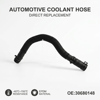 Tuyau de radiateur, tuyau de réservoir d'expansion, tuyau d'eau de refroidissement OE 30680148 pour système de refroidissement moteur Volvo V50 S40, tuyau de réservoir de liquide antigel