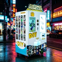 Équipement de production et de vente d'accessoires mobiles personnalisés intelligents, distributeur automatique de coques de téléphone