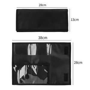 Bolsa de almacenamiento de Peine de pelo <span class=keywords><strong>Ingrid</strong></span> de seis piezas, kit de herramientas de cepillo, juego de peine, bolsa de tijeras de corte de pelo de mano portátil - Product Image 3