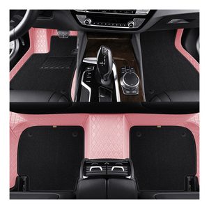 <span class=keywords><strong>2023</strong></span>ใหม่พรมปูพื้นรถยนต์สีแดงและสีดำเสื่อปูพื้นปรับขนาดได้5D 9D - Product Image 1