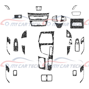 Pegatina embellecedora Interior de fibra de carbono para BMW X1 F48 2016 2021 X2 F39 <span class=keywords><strong>2018</strong></span> 2021 - Product Image 6