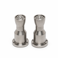 Buse de carburant pour turbine à gaz en acier inoxydable 316L avec passages tourbillonnants intégrés, fabrication sur mesure par impression 3D de métaux