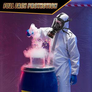 <span class=keywords><strong>Masque</strong></span> respiratoire <span class=keywords><strong>intégral</strong></span> <span class=keywords><strong>à</strong></span> double filtre anti-vapeurs organiques, <span class=keywords><strong>gaz</strong></span> acides et particules avec système de filtration RD40 de 40 mm - Product Image 2