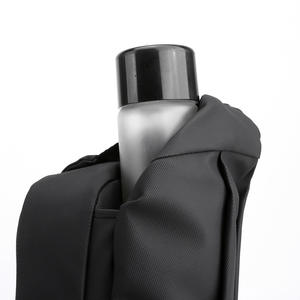 Wepower Bolso de pecho para hombre, bolso cruzado negro de gran capacidad para uso diario, verano 2023, diseño de color sólido - Product Image 5