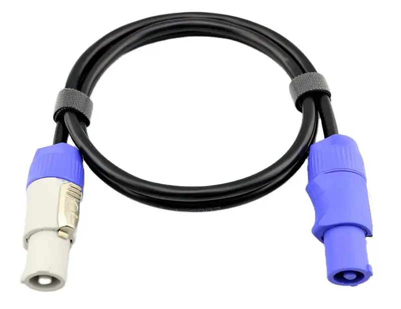 China Speaker Cable 3 Core Xlr Plug Speakon Cable Male To Male Stage Light Line For Stage Light Beam Lamp Led Power Cable