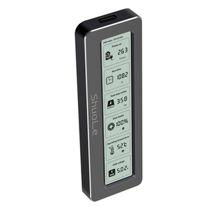 SHUOLE Aluminium M.2 Nvme PCIe Boîtier <span class=keywords><strong>SSD</strong></span> <span class=keywords><strong>Type</strong></span> <span class=keywords><strong>C</strong></span> vers USB3.2 10Gbps Boîtier de disque dur Boîtier de disque dur avec grand écran LCD - Product Image 4