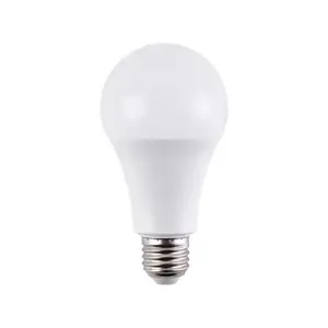 Lâmpada LED de alumínio tripla com revestimento de plástico E27 parafusos boca lâmpada A para iluminação doméstica lâmpada economizadora de energia