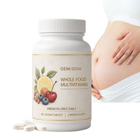 Comprimés multivitaminés personnalisés pour femmes enceintes avec vitamines C, D, E, K, B12, acide folique, iode, zinc, sélénium, manganèse et chrome