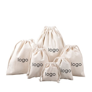 Bolsa de Algodón Personalizada con Cordón, Bolsa de Almacenamiento de Algodón y Cáñamo con Cordón y Bolsillo - Product Image 4