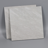 Carreaux de Sol Antidérapants 30x30 en Grès Cérame Pleine Masse Gris Ciment Effet Béton Simple pour Salle de Bain et Cuisine