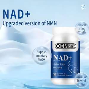 Suplemen NAD dengan Nicotinamide Riboside dan Niacin NAD+ 30 Kapsul Mendukung Perbaikan DNA dan Metabolisme Energi Seluler - Product Image 3