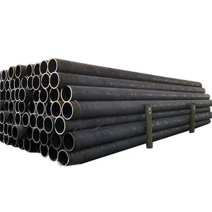 ASTM A53 API 5L tubo tondo in acciaio al carbonio senza saldatura nero