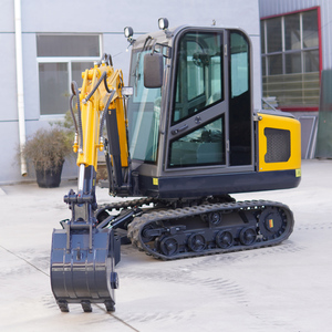 Mini Excavadora con Cabina de 2 Toneladas, Excavadora Compacta sobre Orugas, Pequeña Excavadora para Construcción Agrícola, Precio de Fábrica, Suministro del Distribuidor - Product Image 2
