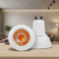 3000k Cob Led 7w GU10 bombillas Led