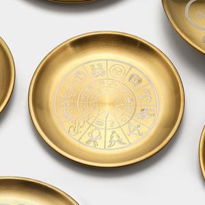 CHENLANG カスタマイズパターン ステンレススチールトレイ インセンスホルダー 祭壇プレート アロマティック 耐久性 カスタムカラー セレモニーオーナメント - Product Image 5