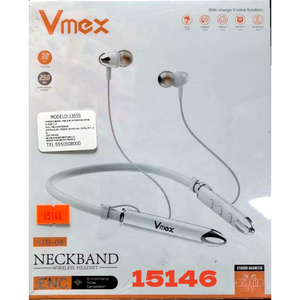 หูฟังตัดเสียงรบกวนแบบไร้สายในดีไซน์สายคล้องคอสีเขียวสีเทาดำ - Product Image 1
