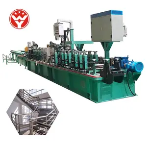 WEIYI Bom Preço SS Pipe Forming Pole Mould Pile Making Máquina De Aço Carbono/Tube Mill