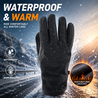 Gants de cyclisme personnalisés, gants de course, polaire, chauds pour l'hiver, antidérapants et coupe-vent, pour la marche quotidienne et la randonnée