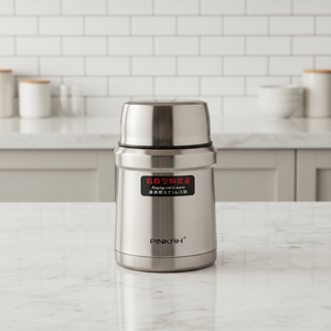 Pinkka — pot <span class=keywords><strong>thermos</strong></span> 15oz, 18/8, en acier inoxydable, argent, excellente conservation de la chaleur, flacon sous vide - Product Image 2