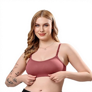 Sujetador deportivo de alta sujeción para mujer, transpirable, elástico, para fitness, gimnasio, yoga, running, entrenamiento, ajustable, tipo camiseta - Product Image 1