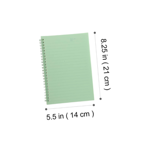 צבעים וינטאג 'מדפים ספירליים ניידים עור יציב פנקס סליל נייד עבור התלמידים כתיבת כתבי עת נייר עבה - Product Image 2
