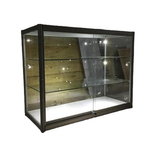glass showcase cabinet store display racks