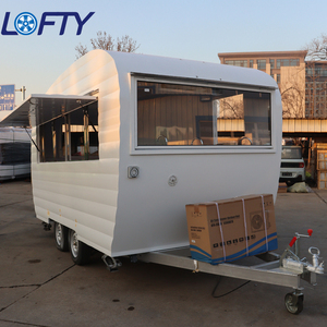 Remolque de Comida Nuevo y Usado, Tipo Camioneta de Carga con Caja de Acero, Cocina Móvil <span class=keywords><strong>para</strong></span> Restaurantes, en Venta en EE. UU. - Product Image 1