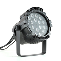 LEAHUA - Luz Estroboscópica Resistente al Agua para Escenarios, 18 x 6 W, RGBW, 4 en 1, IP65, para Bodas, DJ, Discotecas, Bares