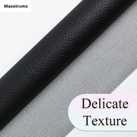 Rouleau de cuir synthétique PVC ignifuge tricoté pour sièges de voiture, revêtement de meubles en cuir artificiel gaufré, housses de chaise