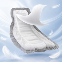 Ventes en gros de coussinets d'incontinence pour hommes, doux, respirants, ultra fins, coussinets menstruels, emballage personnalisé, coussinets d'incontinence masculins
