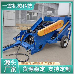 เครื่องเก็บหินอเนกประสงค์สำหรับทำความสะอาดพื้นที่เกษตรกรรม ใช้มอเตอร์สีน้ำเงิน ขับเคลื่อนด้วยพลังงานจากมอเตอร์ สำหรับอุปกรณ์การเกษตร - Product Image 5