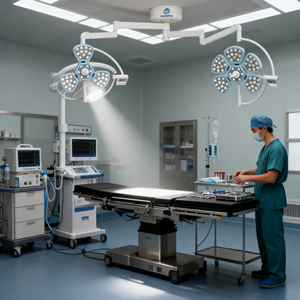 समायोज्य पेटल <span class=keywords><strong>3</strong></span> छत प्रकार का नेतृत्व पशु संचालन कक्ष प्रकाश शक्ति के लिए समायोज्य पंखुहीन ऑपरेटिंग दीपक - Product Image 6