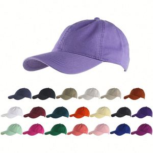 Casquette de baseball d'été non structurée de haute qualité, logo personnalisé, vente en gros, casquette de sport ajustable pour papa - Product Image 1